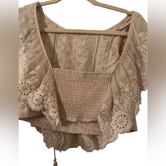 🌸 3 for $10 / altar’d state blush pink gorgeous medium top shirt - Picture 8 of 15